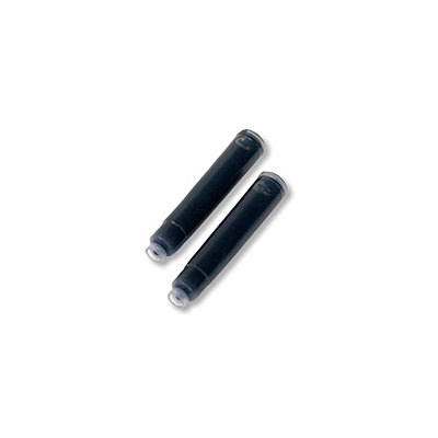 Aluminium Fountain Pen - Black Refill Cartridges