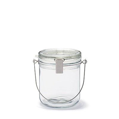 Clip-Top Glass Jar 1l