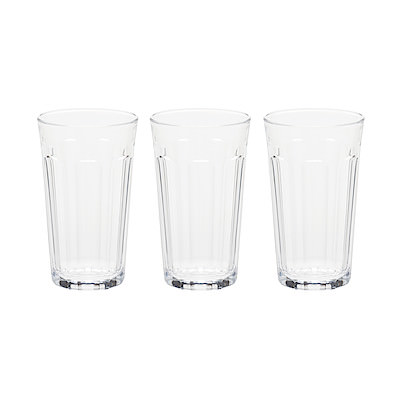 Soda Lime Glass Set Of 3 Approx. 300ml