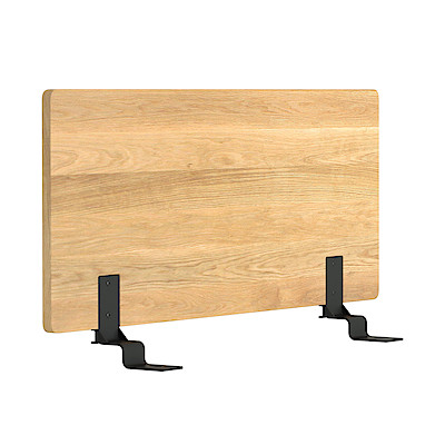 Headboard for Platform Bed Oak Single