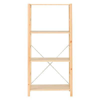 Pine unit shelf - 4 Shelves