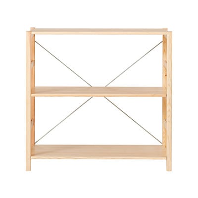 Pine unit shelf - 3 Shelves Wide