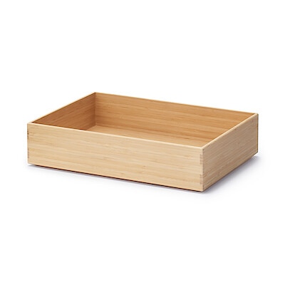 Bamboo Stackable Box- 37cm Shallow