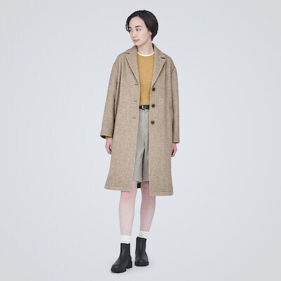 Women's Recycled Wool Blend Coat