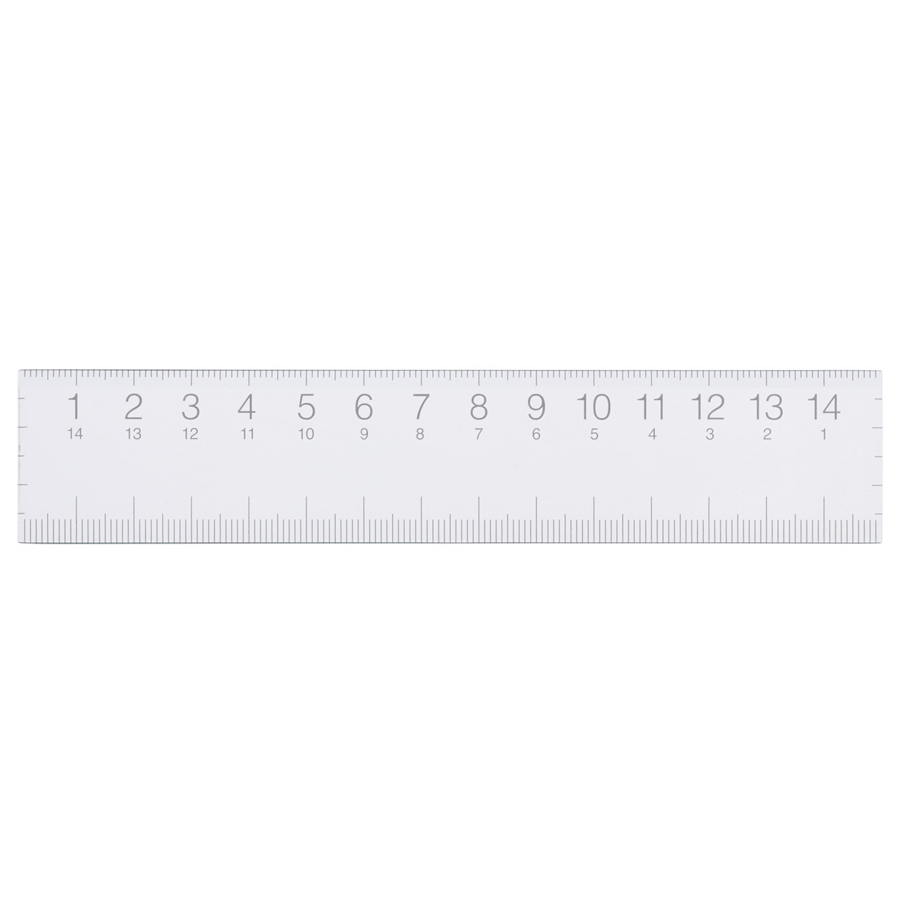 Easy-To-See Ruler