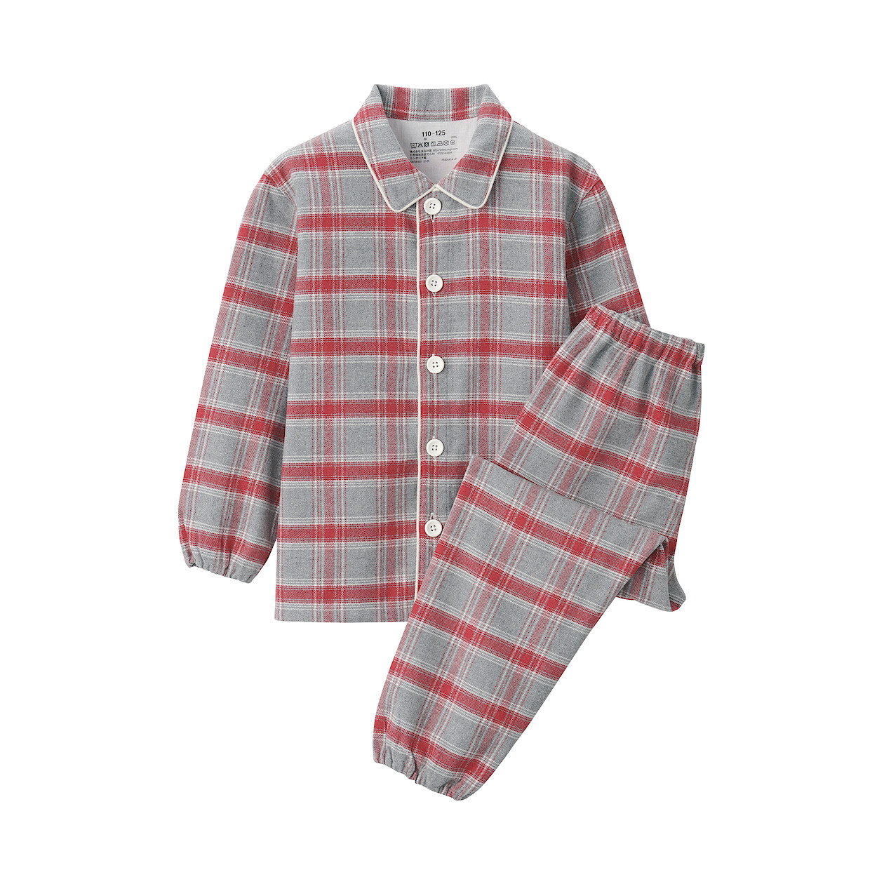 Side Seamless Flannel Pyjama (4-7 years old)