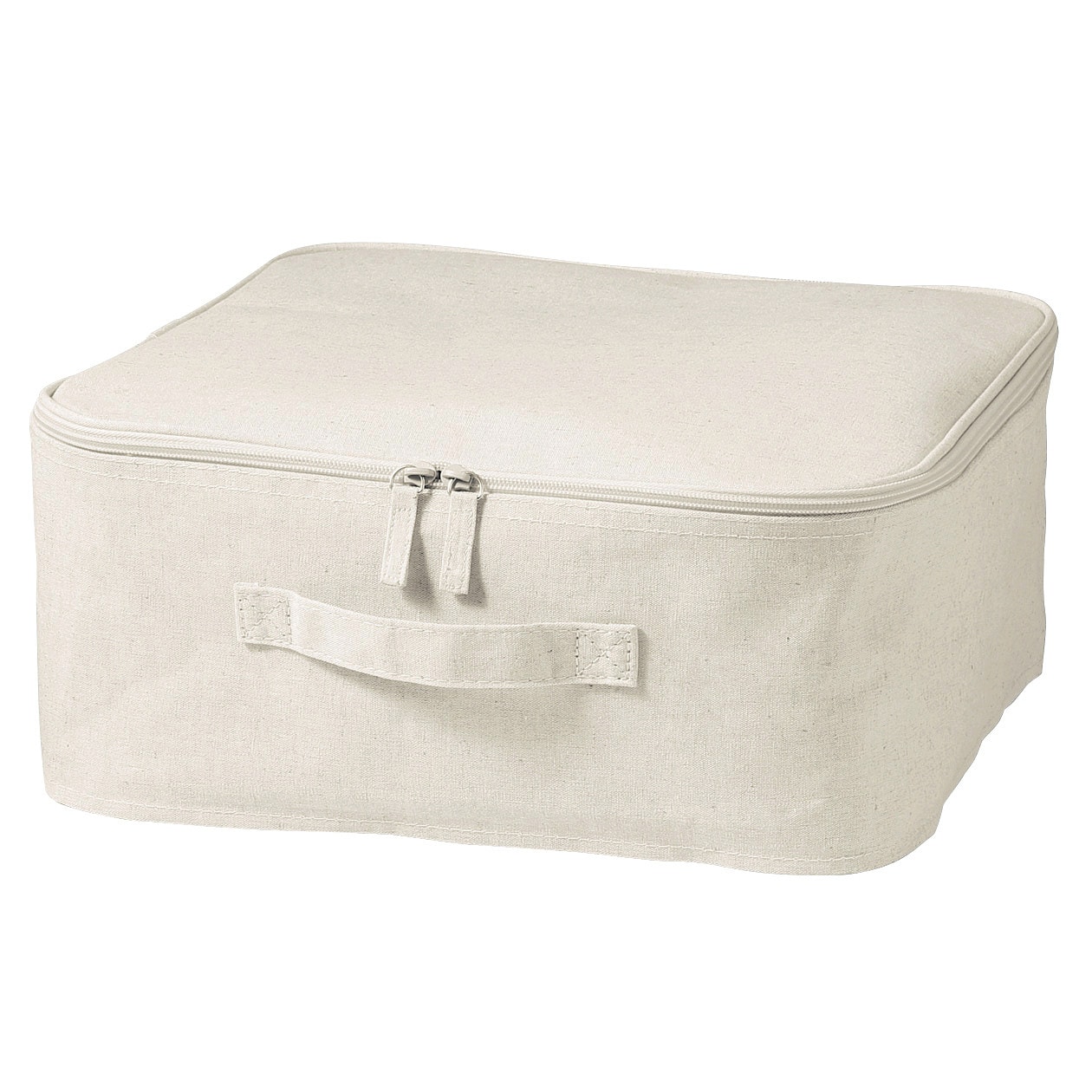 Soft Storage Box with Lid- Square 35cm Shallow