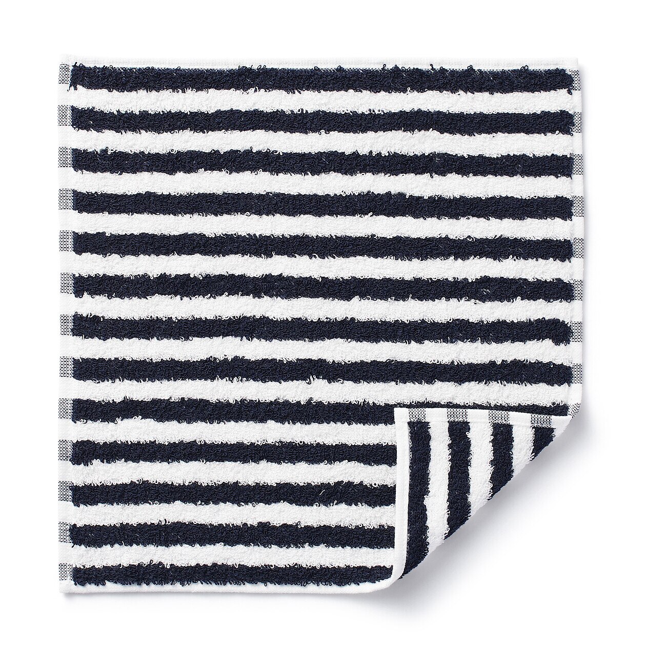 Cotton Towel Stripy Handkerchief