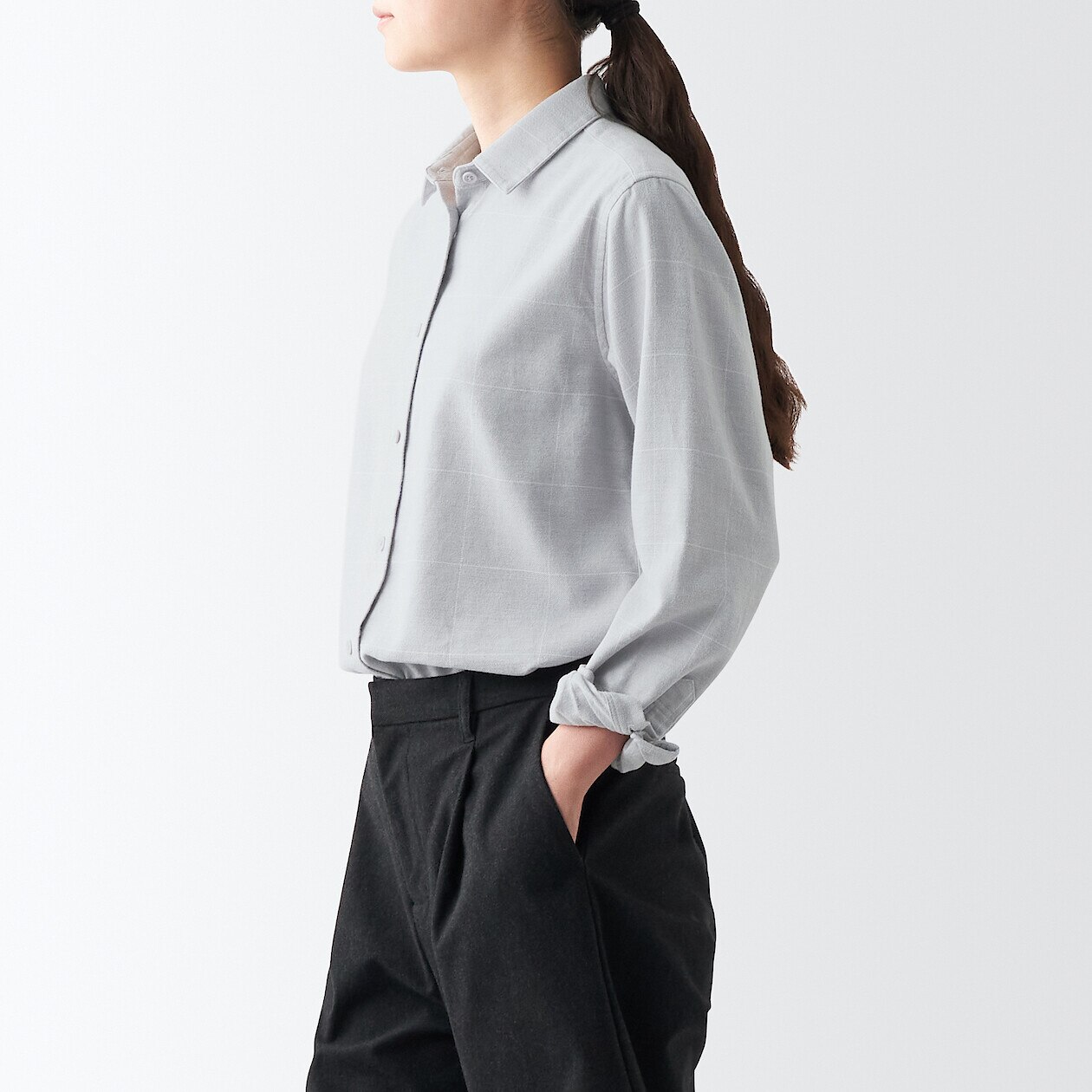 Women's Flannel Long Sleeve Shirt