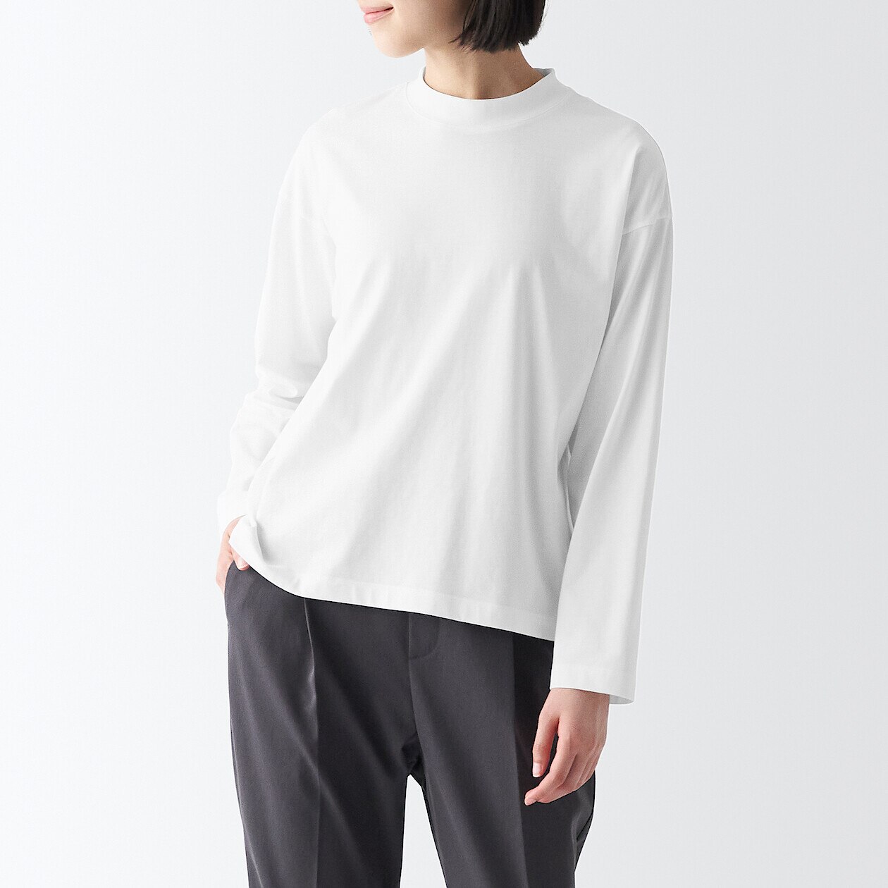 Women's Cotton Blend Long Sleeve T-shirt
