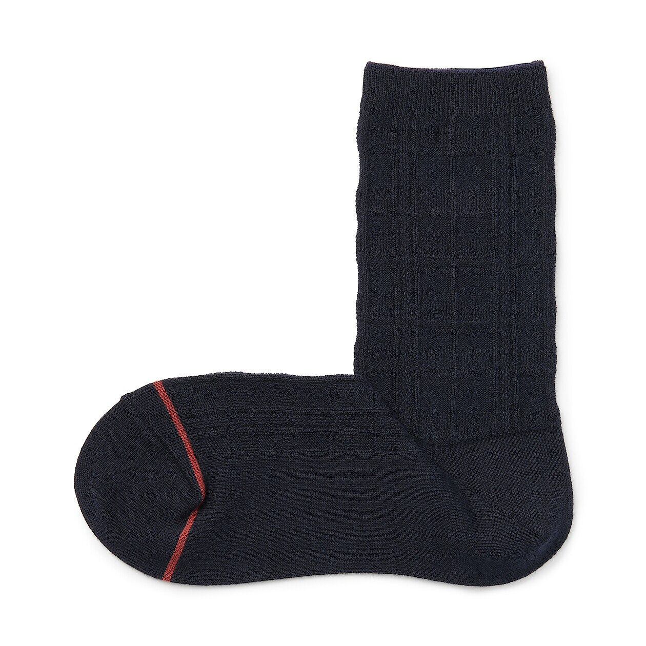 Right Angle Cotton and Wool Stitch Socks