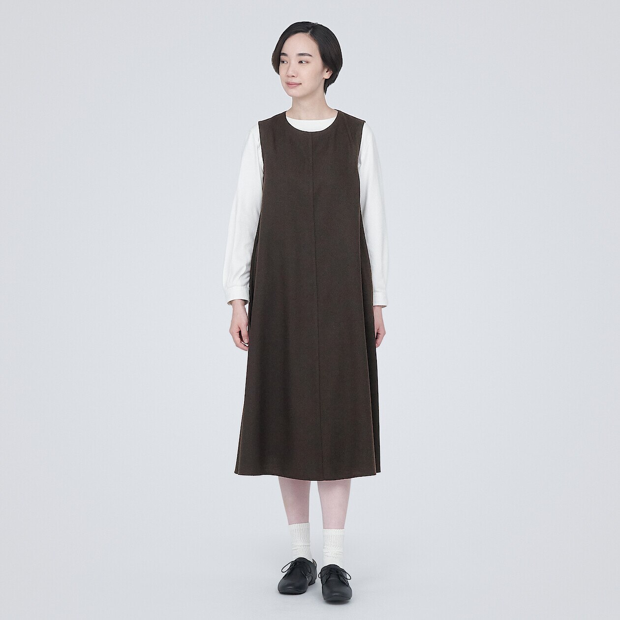 Women's Polyester Blend Jumper Dress