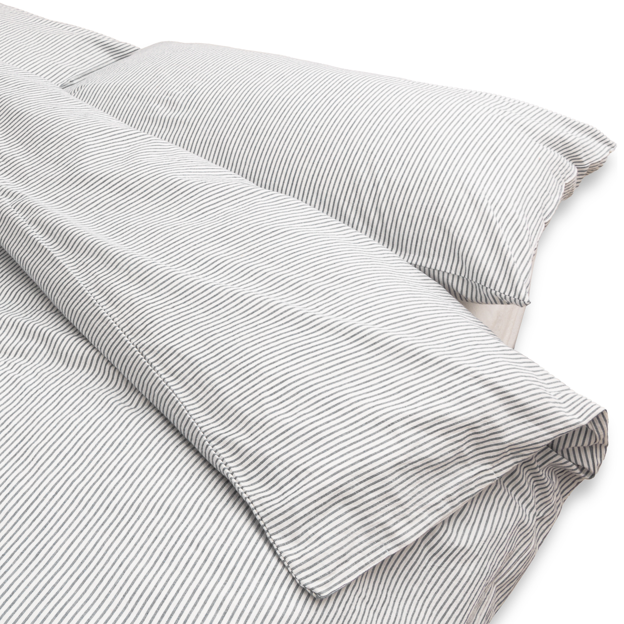 Washed Cotton Duvet Cover- Queen