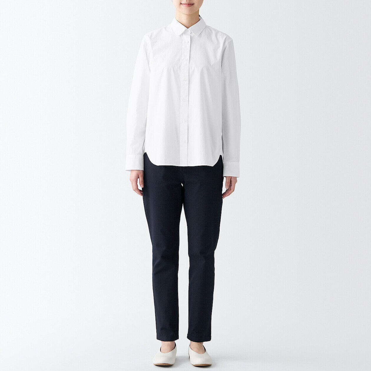 Women's Broad Shirt | MUJI